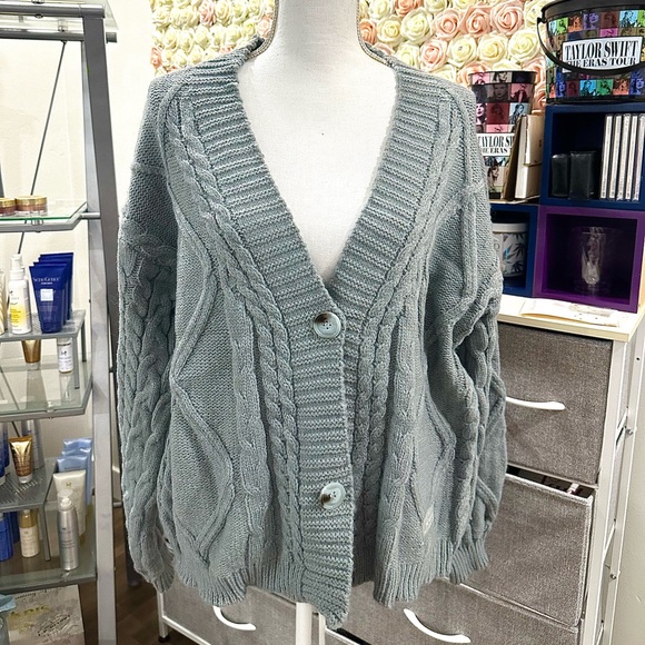 NEW IN BAG Taylor Swift Authentic TTPD Tortured Poets Cardigan OFFICIAL MERCH - Picture 1 of 10